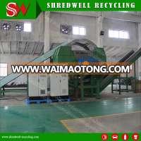 Two Shaft Shredder For Tire Recycling