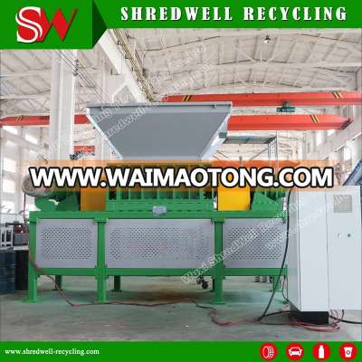 Strong Double Shaft MSW Shredder For Municipal Waste Recycling