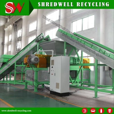 Double/Two/Twin Shaft Shredder for Used Tire/Paper/Home Appliance Recycling