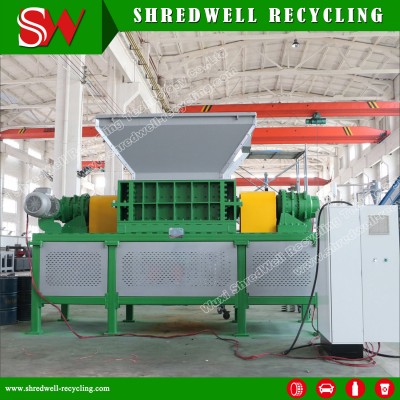 Rough Shredding Machine for Solid Waste/E-Scrap/Used Cable Recycling