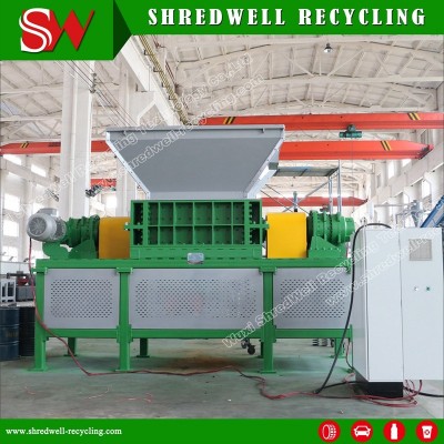 Automatic Twin Shaft Recycling Shredder for Used Tire/Tyre/Plastic